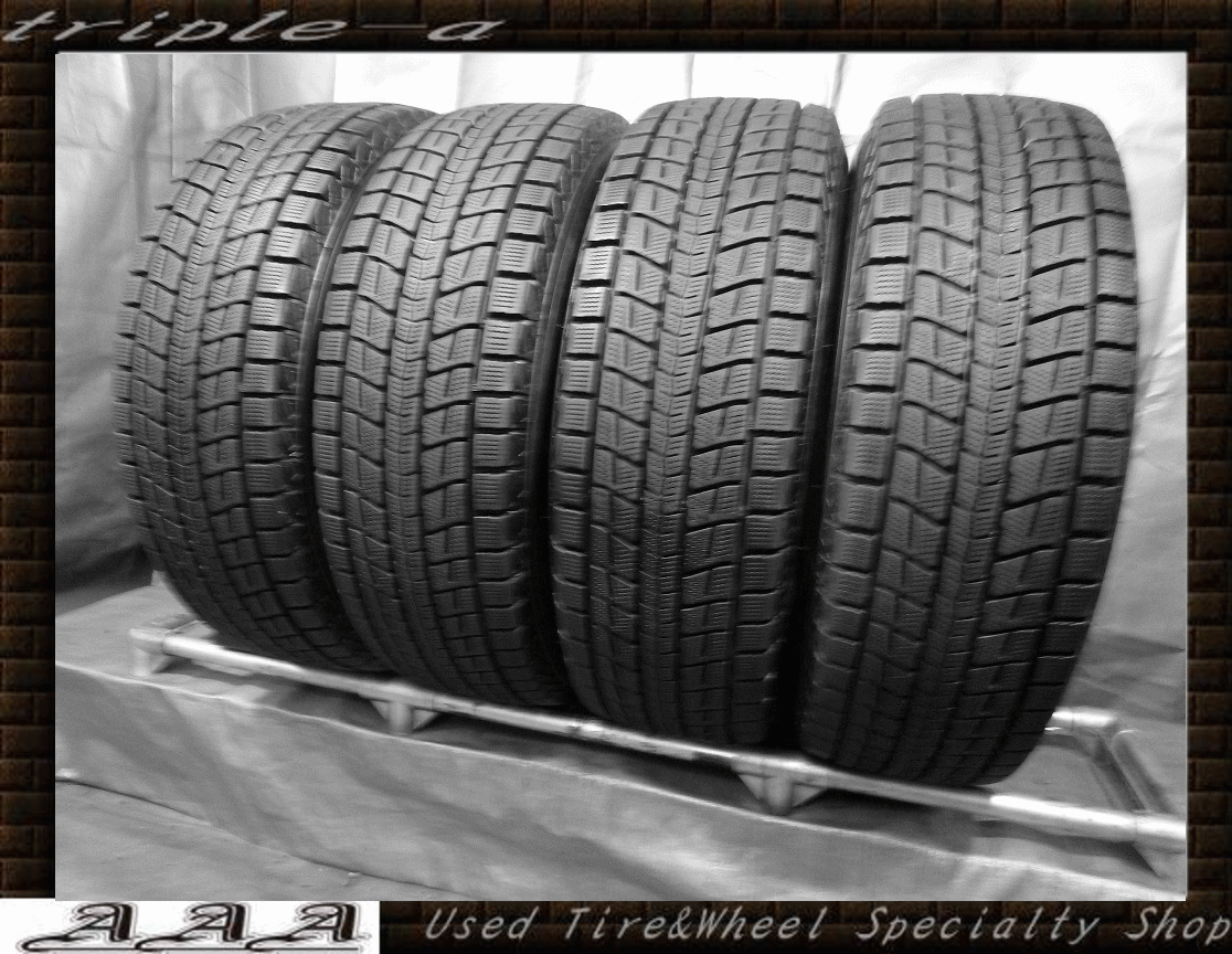 ダンロップ WINTER MAXX SJ8 215/70R16 4本 バリ山！ デリカD5など 【302L】_画像1