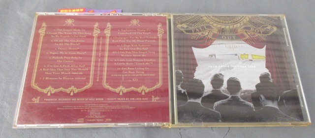 ☆クリックポスト￥185☆国内盤 帯付き Fall Out Boy フォール・アウト・ボーイ CDアルバム From Under The Cork Tree_画像3