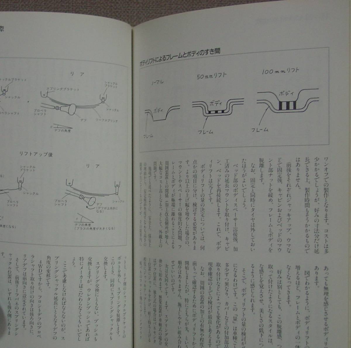 芸文社 カスタムカー専科 香味一彦 カスタムのすべてがわかる 希少 保管品 改造 技術書 バニング キャンピングカー トラッキン 4WD 整備の画像7