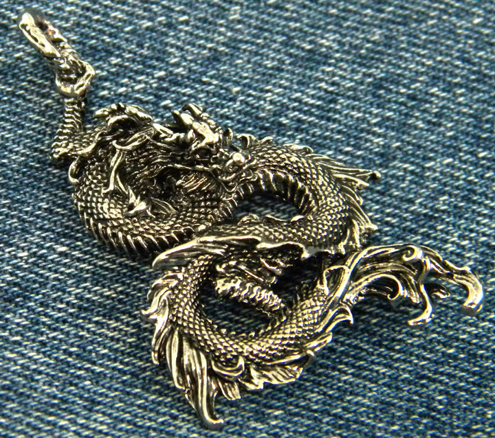 * Dragon dragon dragon dragon god . dragon accessory pendant key holder / S * free shipping *