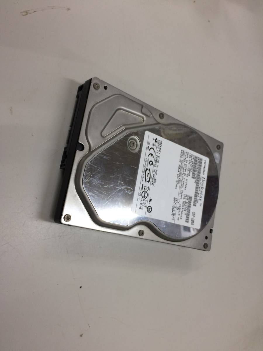 中古品 HGST HITACHI HDP725050GLA360 500GB S-ATA接続 現状品②_画像1