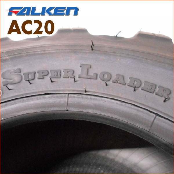 ファルケン(住友ゴム工業) AC20A 22X10.00-10 4PR タイヤ2本+チューブ2枚 運搬車用タイヤ SUPER LOADER_画像4