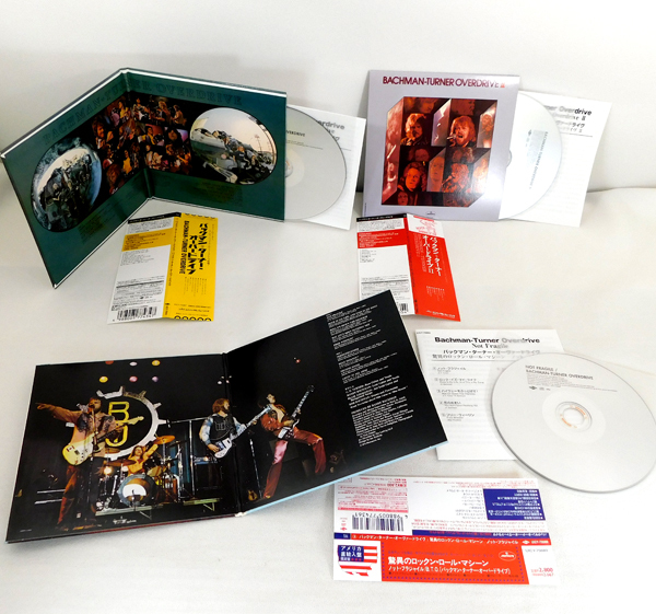 バックマン・ターナー・オーヴァードライヴ BACHMAN-TURNER OVERDRIVE [SHM-CD] 5タイトルセット 初回生産限定 紙ジャケット仕様_画像3