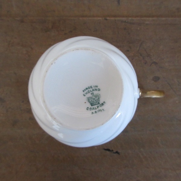 イギリス製 Coalport コールポート コーヒーカップ カップアンドソーサー アンティーク 英国 tableware 1366sc_画像7