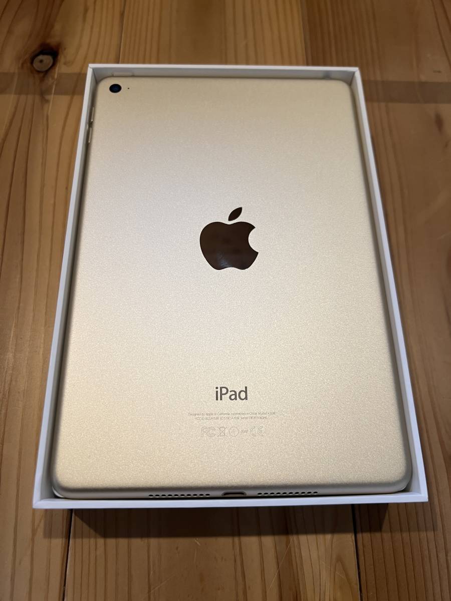 iPad mini 4 128GB WiFiモデル OS15.7.9 MK9Q2J/A ゴールド_画像2