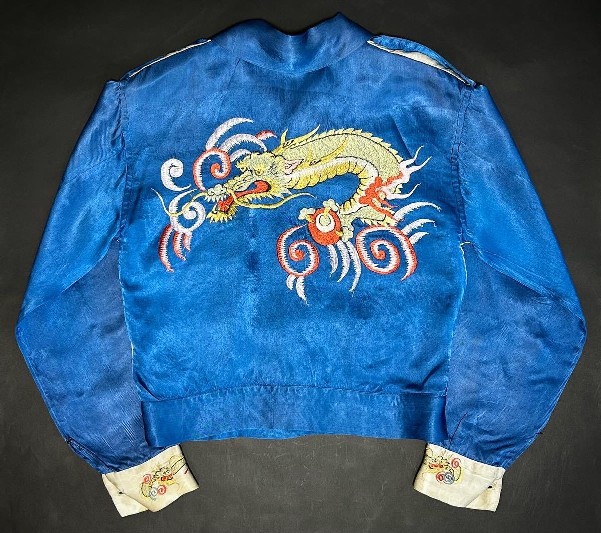 スカジャン スカシャツ 50s 40s vintage Yahoo!オークション - 40s 50s 超スペシャル ヴィンテージ