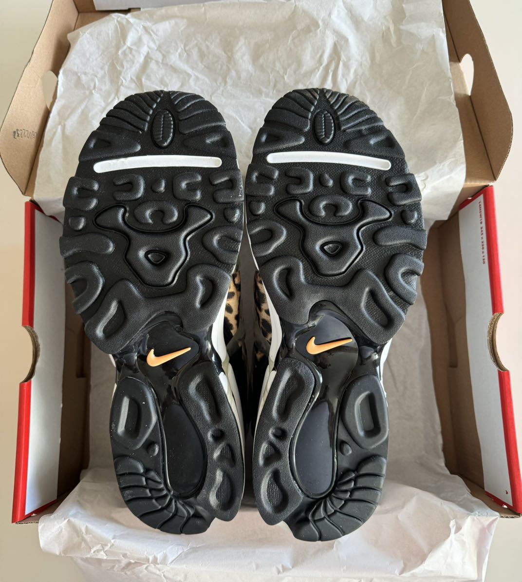 定価16,500円 NIKE AIR KUKINI SE BLACK/KUMQUAT-MULTI-COLOR US12 30cm ナイキ クキニ NOCTA レオパード柄 ランニング 新品_画像3