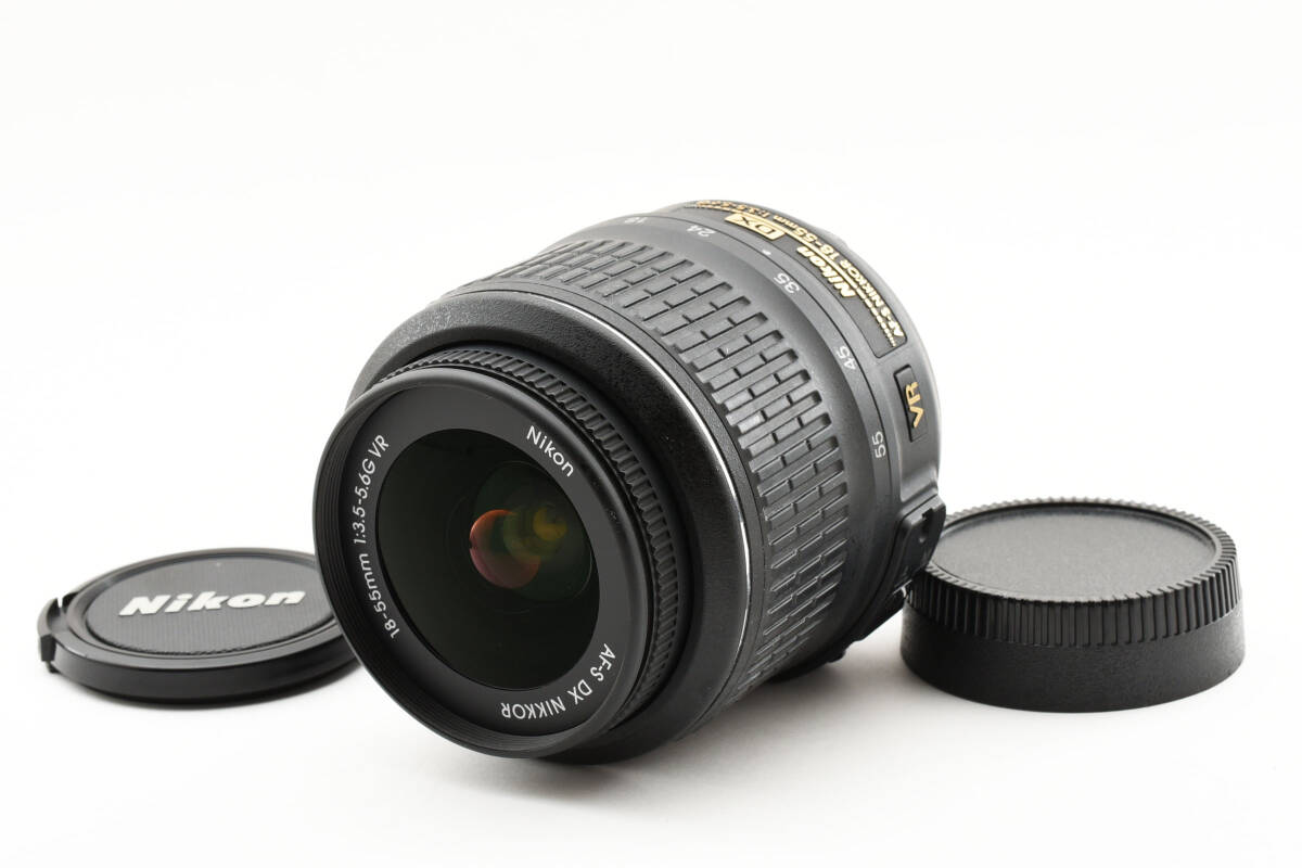 ★新品同様★ NIKON ニコン AF-S NIKKOR DX 18-55mm F/3.5-5.6G VR #2076033A