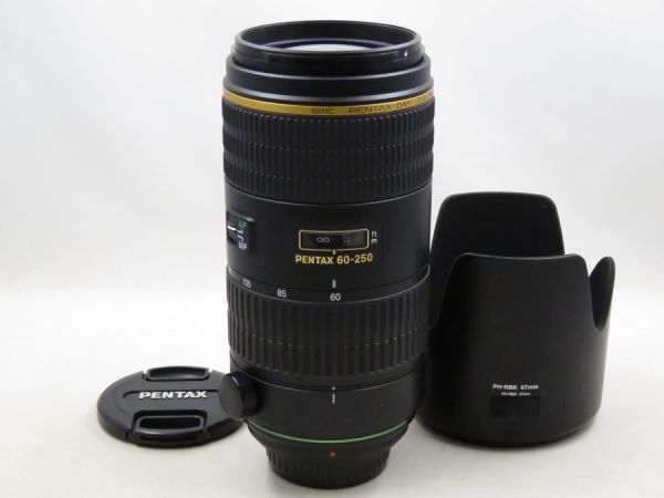 [21403Z6]★完動品★PENTAX SMC PENTAX-DA ★ 60-250mm F4 ED (IF) SDM フード・三脚座付き