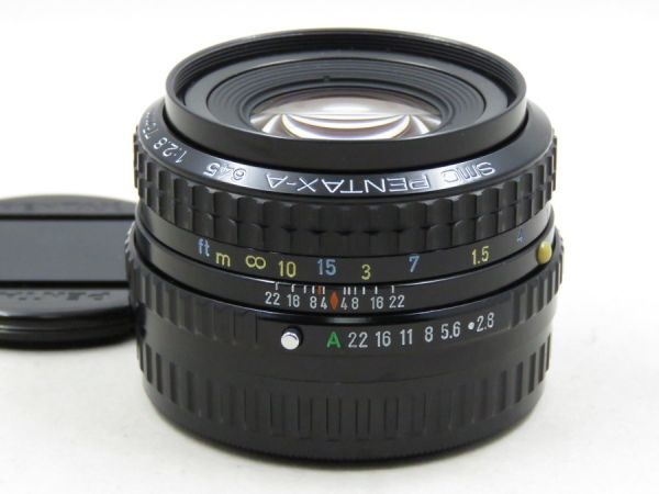 [21476Y1]★新品級美観★PENTAX SMC PENTAX-A 645 75mm F2.8