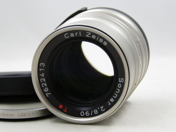 [21495Y0]★完動品★CONTAX Carl Zeiss Sonnar 90mm F2.8 T* G 元箱付き_専門店より限定入荷しました！！