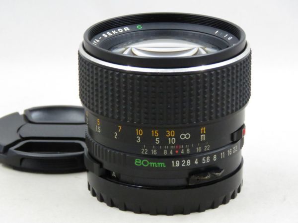 [21548Z1]★動作品★MAMIYA SEKOR C 645 80mm F1.9の画像1