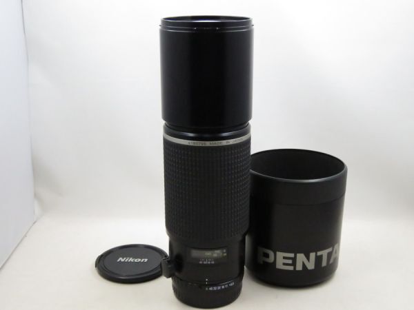 [21736Y6]★完動品★PENTAX SMC PENTAX-FA 645 400mm F5.6 ED (IF) フード・三脚座付き_完動品です！!