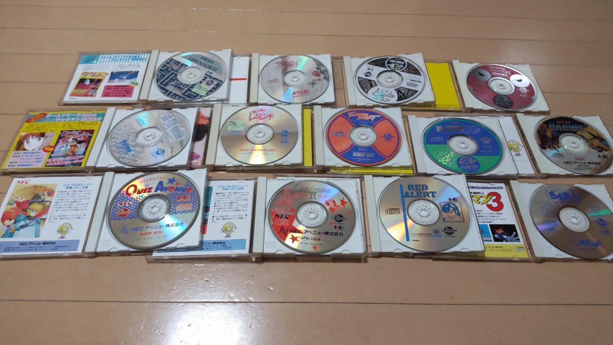 PCエンジン SUPER CD-ROM2 35本セット クイズアベニュー レッドアラート サイキックストーム スーパーダライアス ぷよぷよ など_画像3