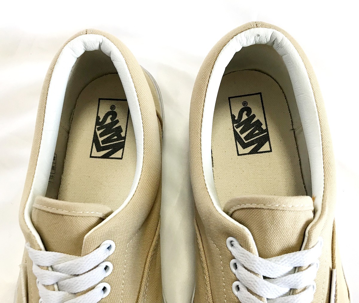 VANS バンズ ERA エラ V95CLA キャンバス ローカットスニーカー US10 JP28.0cm ベージュの画像3