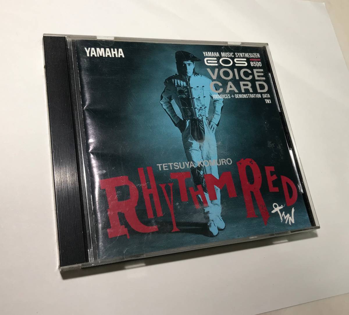 YAMAHA EOS B500 ボイスカード RHYTHM RED 小室哲哉 YAMAHA ヤマハ EOS B500 VOICE CARD TK1 RHYTHM RED 小室哲哉