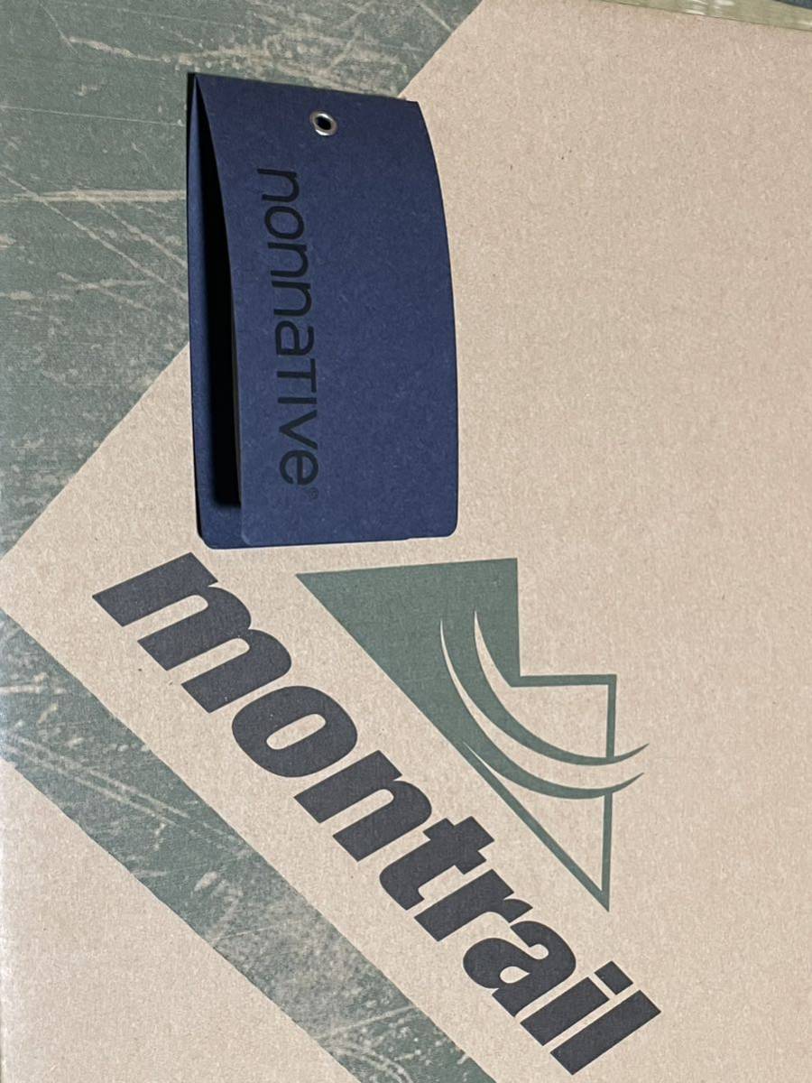 モントレイル montrail×nonnative モントレイル×ノンネイティブ別注 コラボPHOENIX LEATHER トレッキングシューズ 新品未使用の画像9