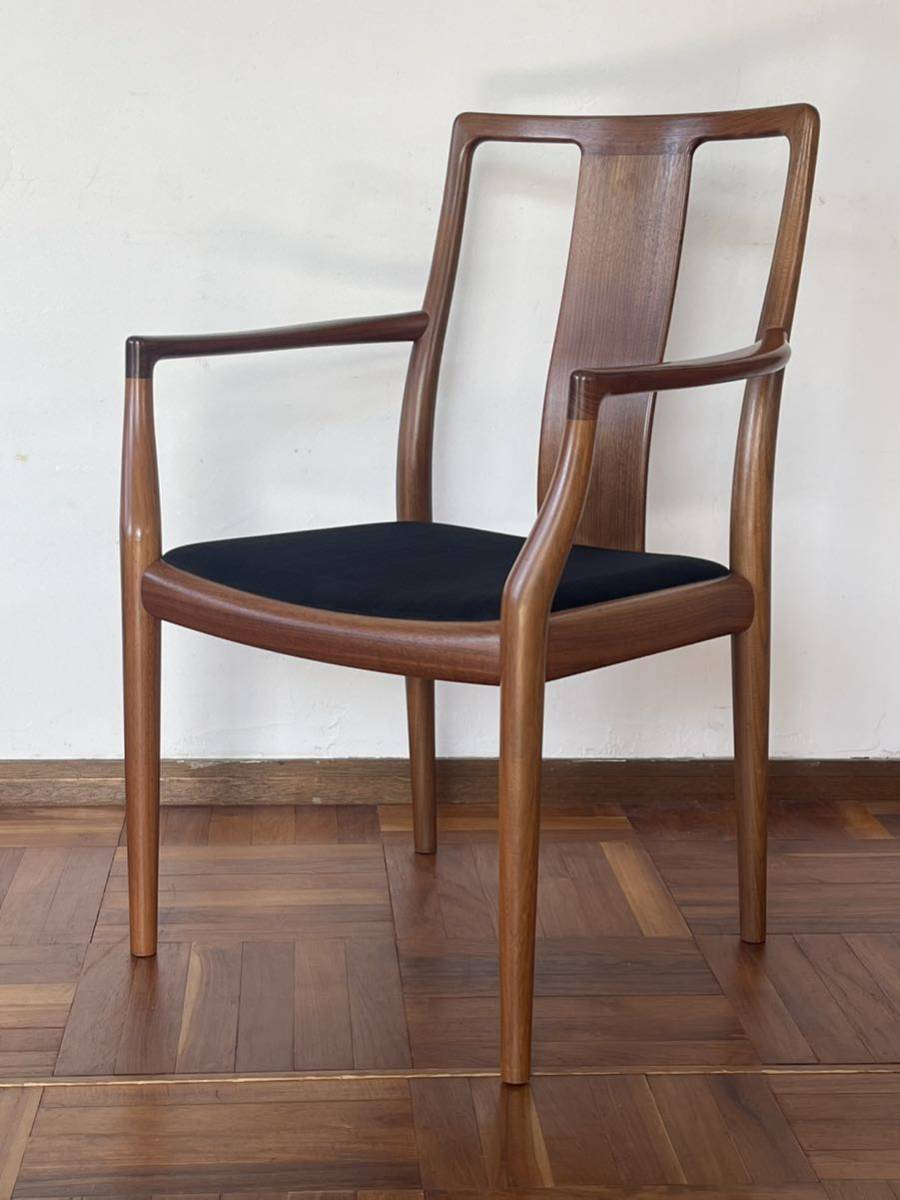 Мебель Kagura Vintage II Vintage II Ореховое кресло с руками, северная Европа 2
