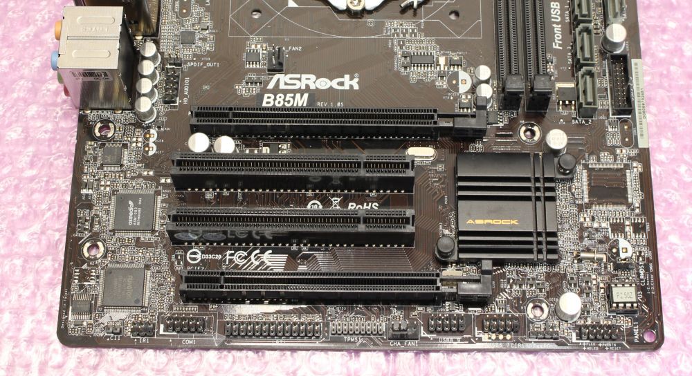 Asrock B85M ( Intel B85 /LGA1150 ) MicroATX_画像4