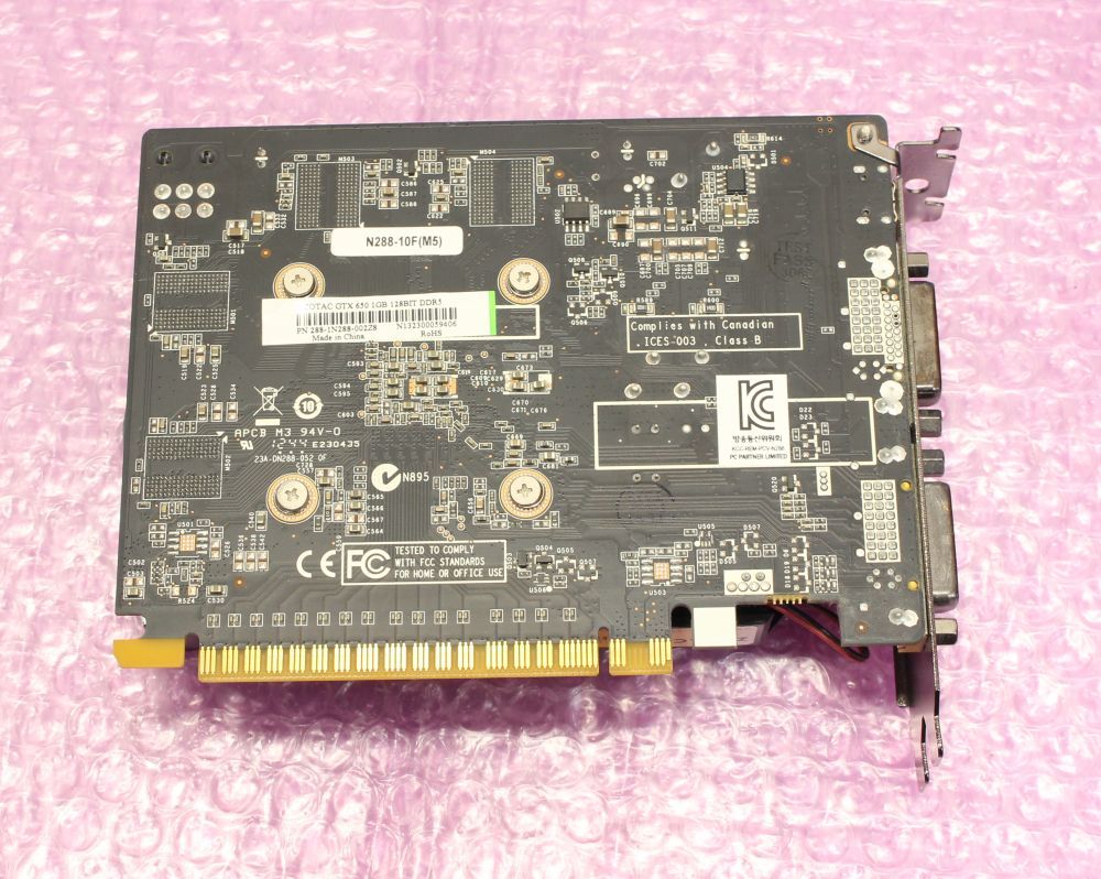 ZOTAC GeForce GTX650 1GB DDR5 128bit Dual-DVI/mini-HDMI-2_画像5