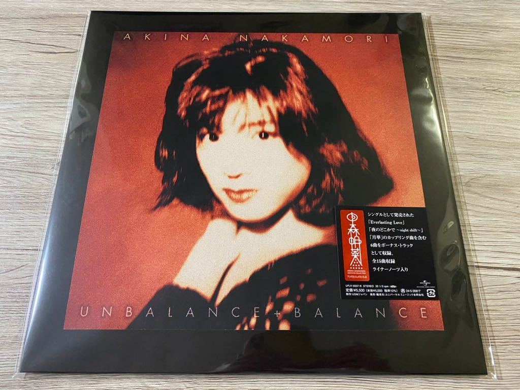 新品未開封　国内盤レコード2枚組　LP UNBALANCE+BALANCE +6 アナログ盤 中森明菜　Akina Nakamori_画像1