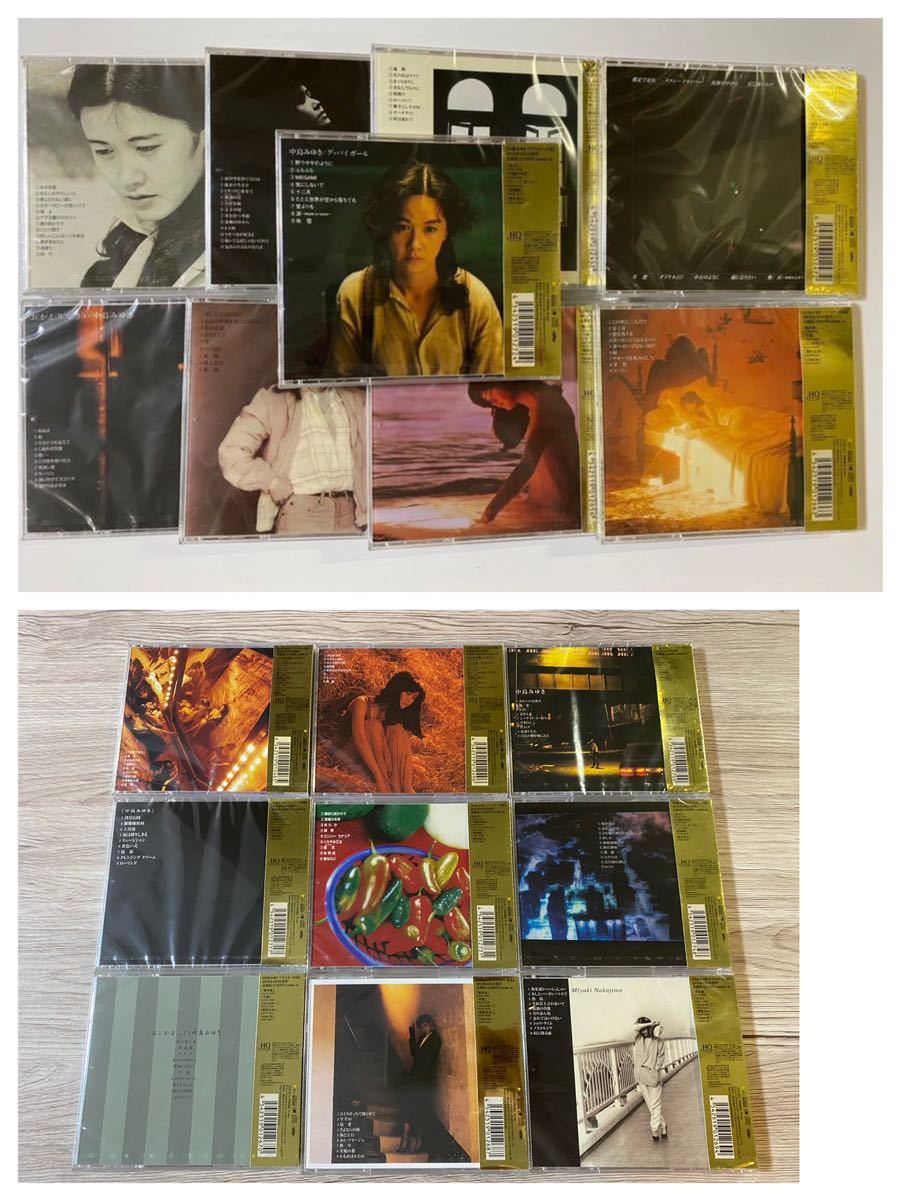 新品未開封 18枚セット 高音質HQCD 中島みゆき アルバム リ 新品未開封 18枚セット 高音質HQCD 中島みゆき アルバム リ