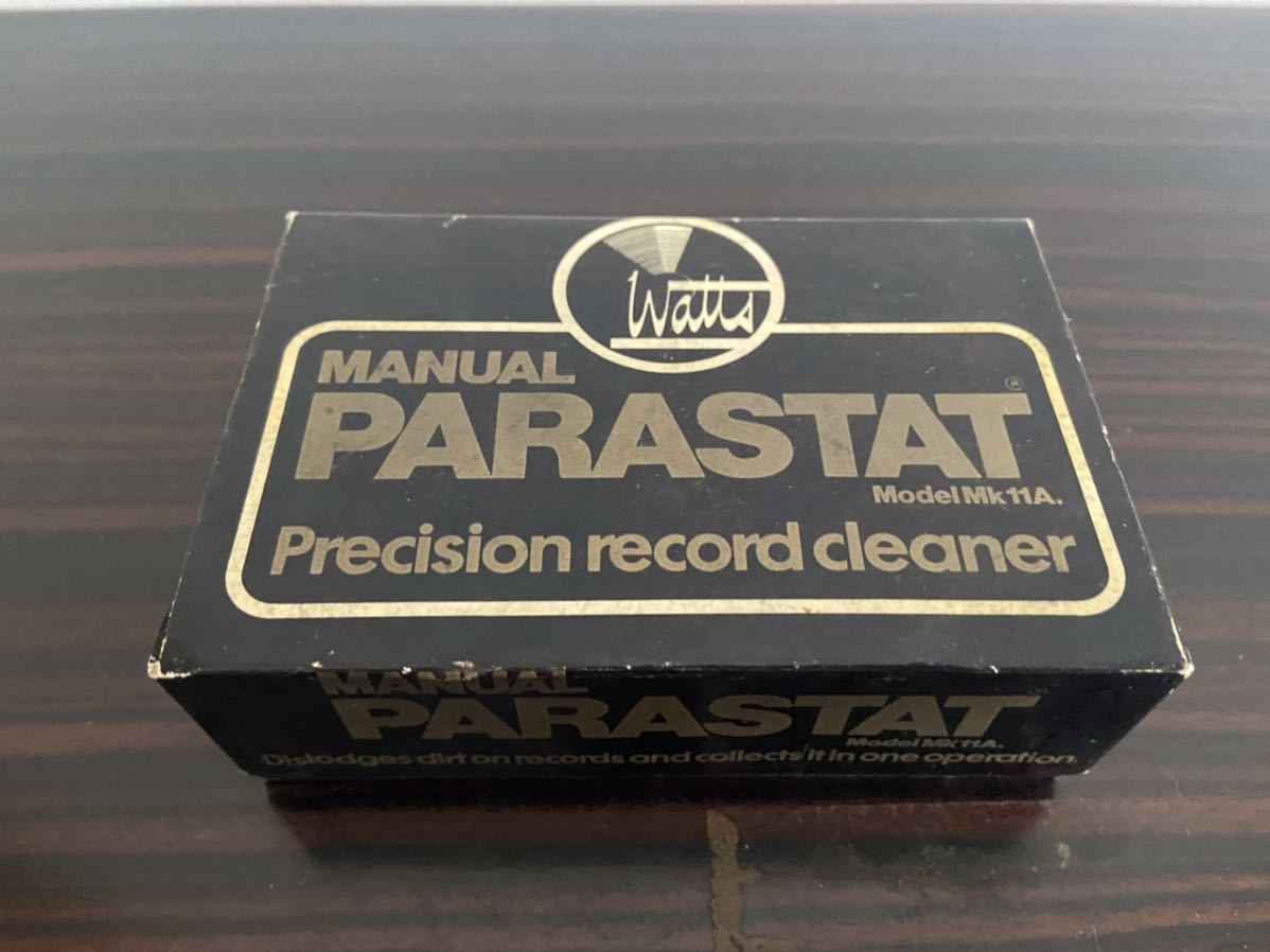 【WATTS】MANUAL PARASTAT Precision record cleaner レコードクリーナー　※ブラシなし_画像1