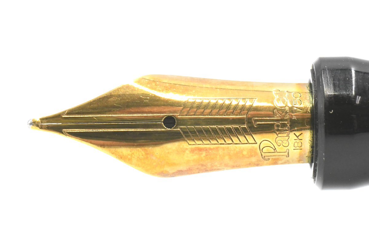 PARKER パーカー DUOFOLD デュオフォールド MANDARIN マンダリン イエロー 18K-750 M 万年筆 箱 20787167_画像5