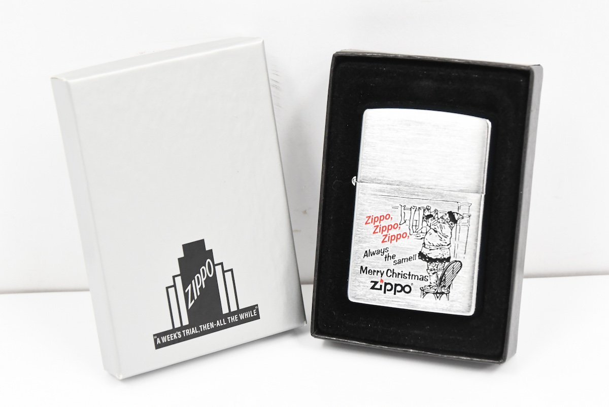 ライター 喫煙具 ZIPPO ジッポ Merry Christmas Always the same!! 箱 メリークリスマス 20787618