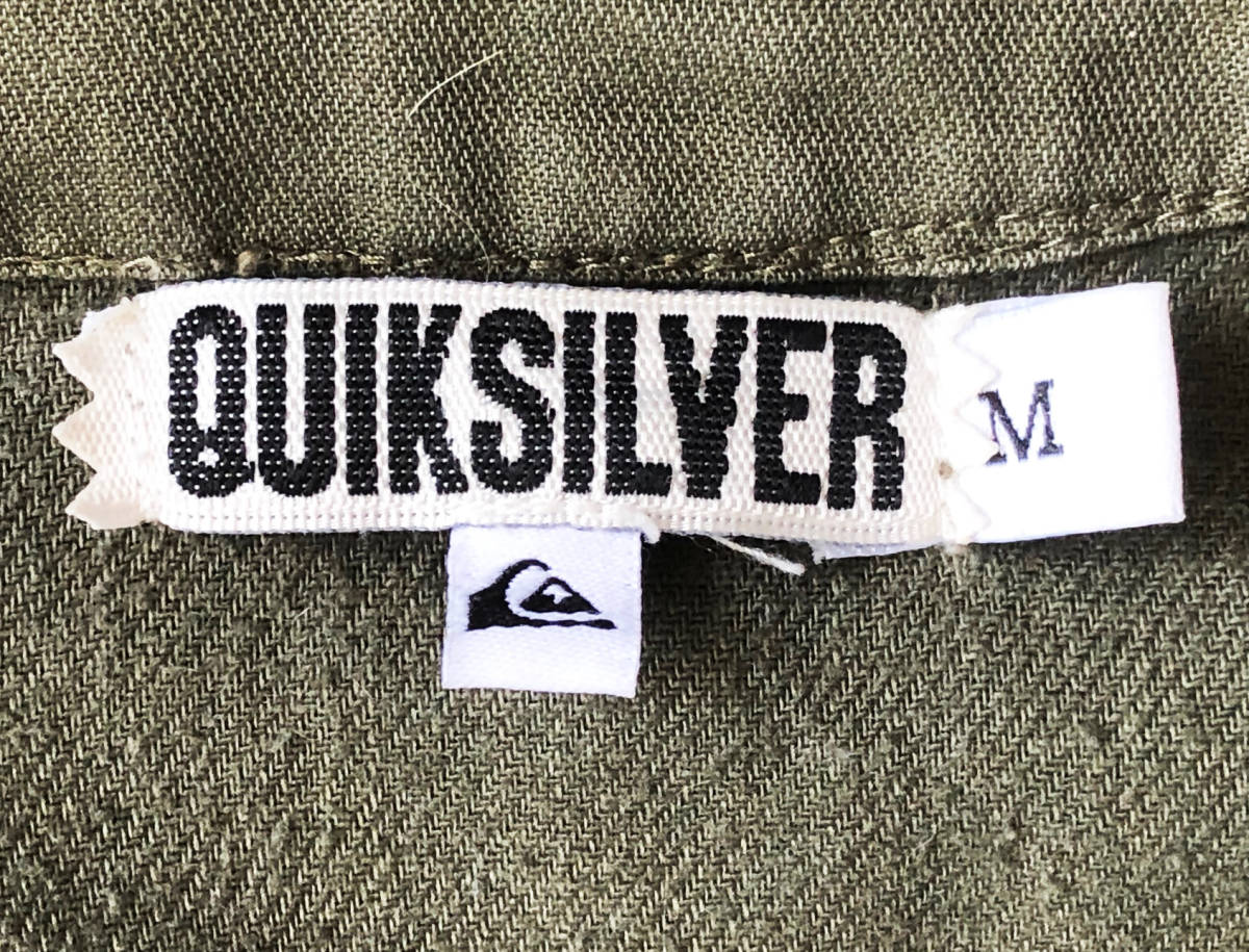  быстрое решение [QUIKSILVER France] Франция план / no color милитари Mod's Coat /wi мужской M размер / оливковый /M51/M64/ очень редкий (jt-228-10c)