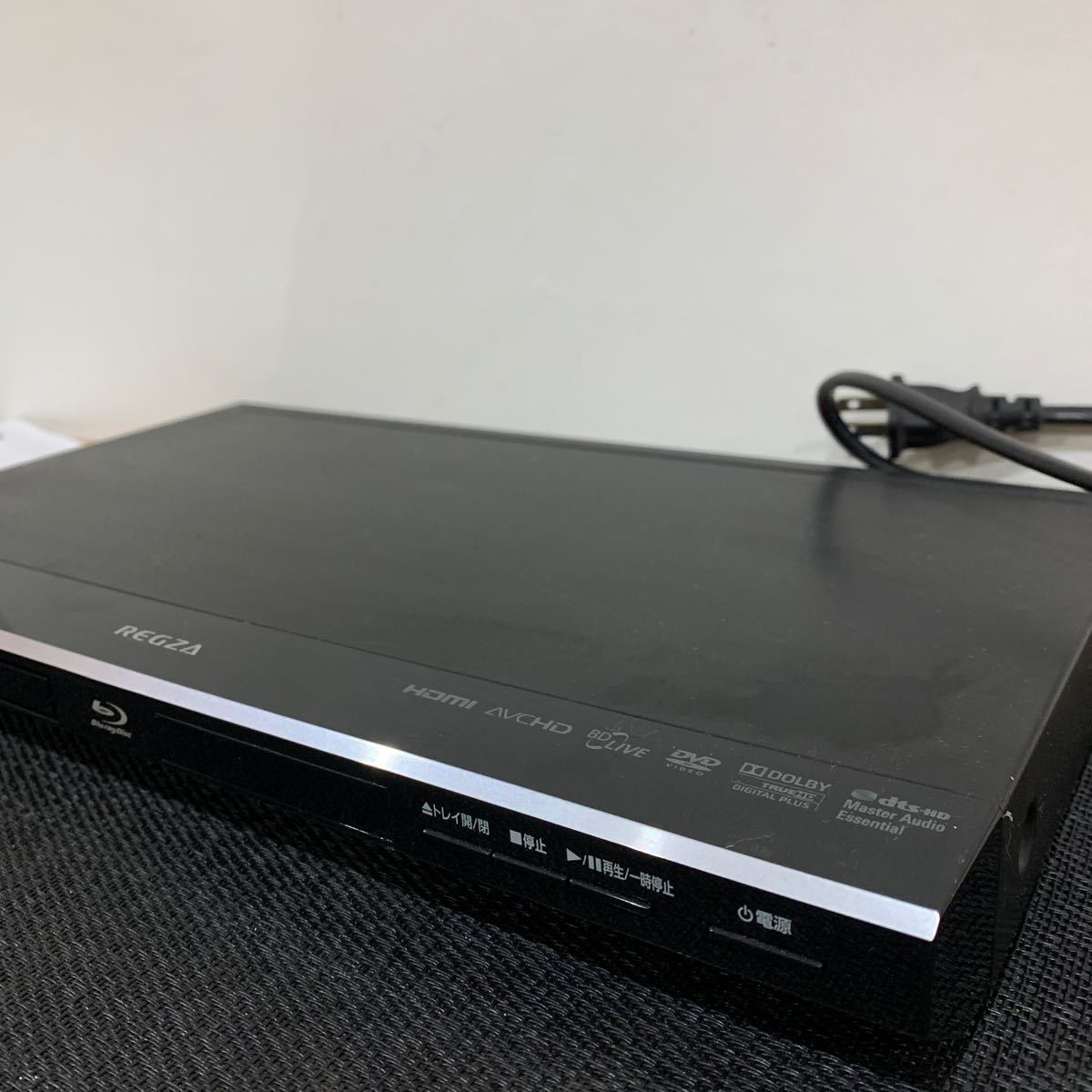 東芝 TOSHIBA REGZA ブルーレイディスクレコーダー DBP-S100 ブルーレイ再生確認済み【リモコン/説明書付】_画像3