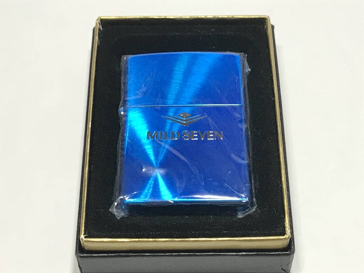 zippo ジッポー マイルドセブン ブルー 2000年製 限定品-