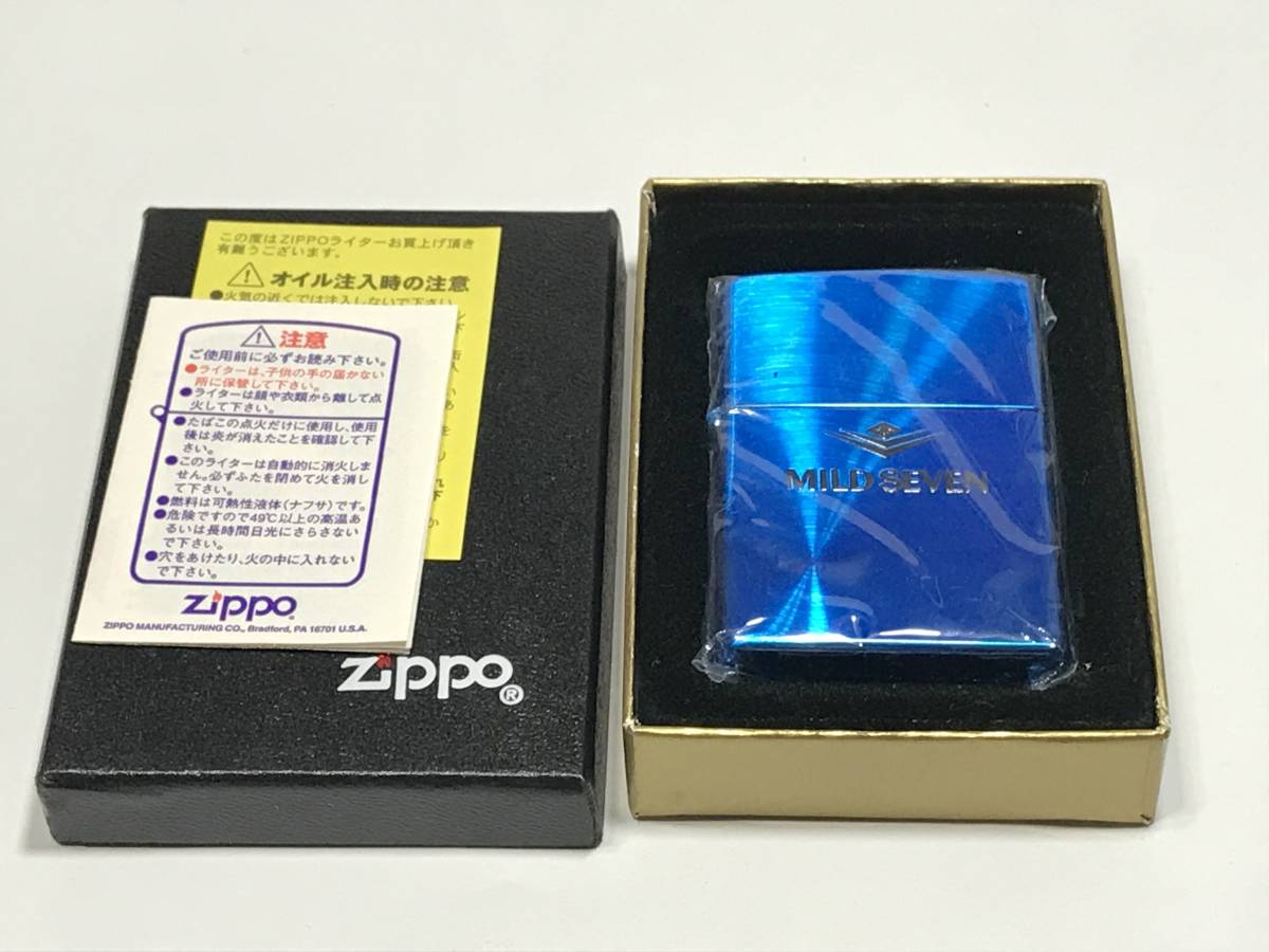 014) ☆ 未使用 ZIPPO ジッポ ☆ 2000年製 ブルースピンZippo ☆ 2000