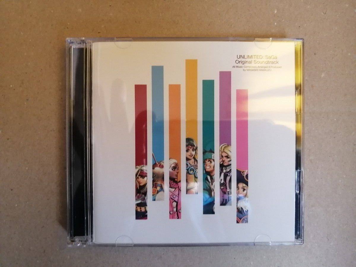 CD 帯あり「アンリミテッド:サガ」 オリジナルサウンドトラック [2枚組]