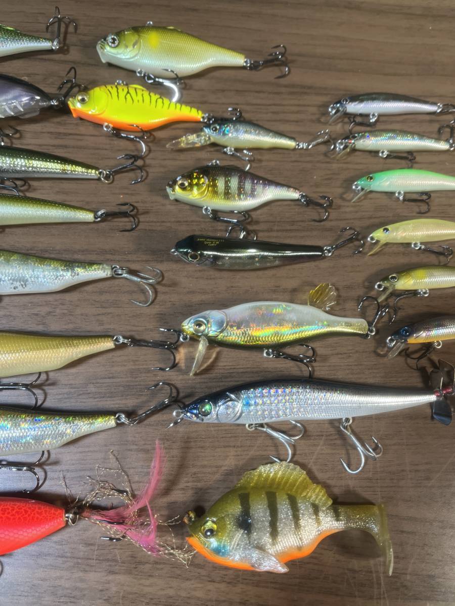 megabass メガバス　大量　ルアーセット　中古 POP-X グリフォン　ドッグX アンスラックス　MAX スマトラ　サイクロン　X-55 box付き_画像4