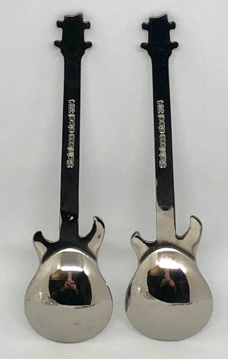  guitar type spoon x2 pcs set 