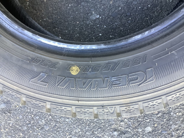 MIT 23122206 GOODYEAR タイヤスタッドレス (2022) 155/65 R13 4本セット 個人宅への発送不可最寄りの営業所扱い会社名必須_画像3