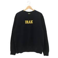 IRAK BOX LOGO スウェット サイズXL ネイビー アイラック ボックスロゴ