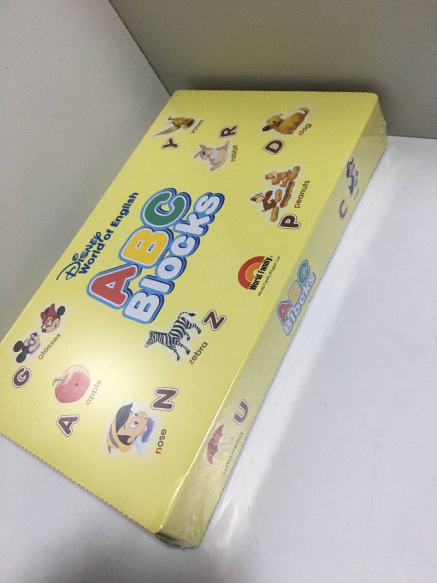  new goods unopened newest version * Disney English system DWE ABC block ABCblocks