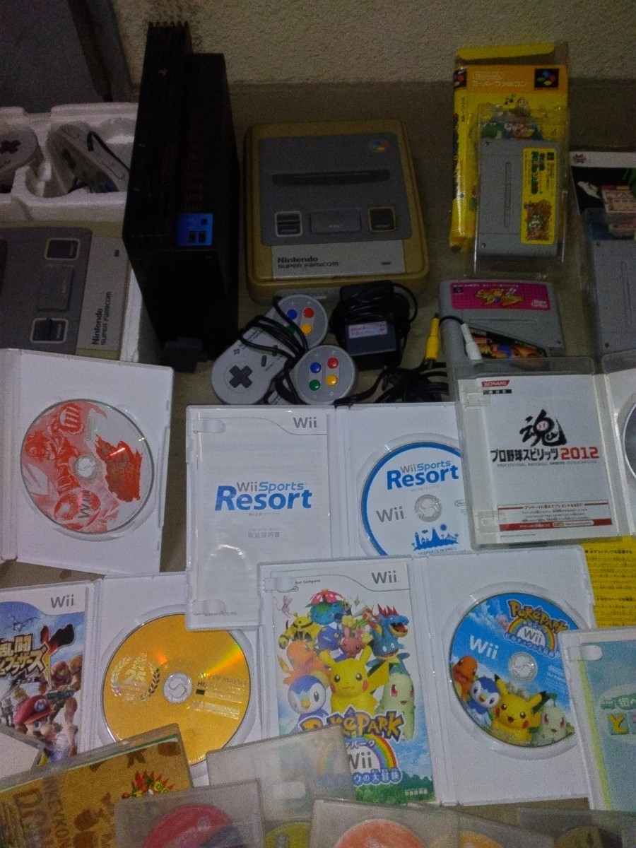 ゲームまとめ売り　ノーチェック　ジャンク扱い　スーパーファミコン　プレステ　Wii　ゲームキューブ　マリオ　ポケモン　ドラクエ_画像3