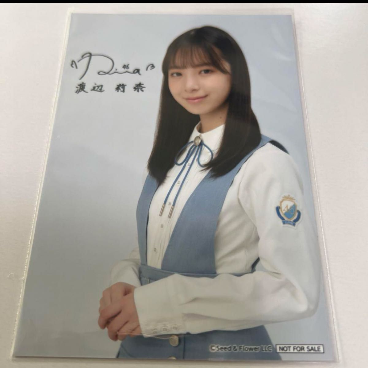 超歓迎された ローソン 渡辺莉奈 ブロマイド アプリくじ 日向坂46 生写真 アイドル