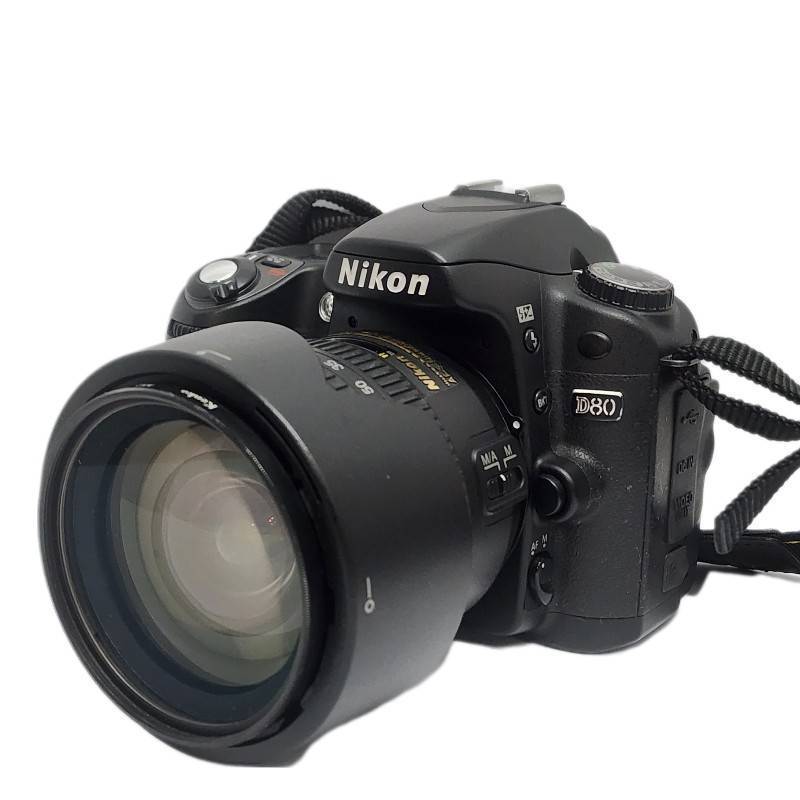 Nikon ニコン デジタル 一眼レフカメラ D80 レンズ 18-70mm F3.5-4.5G ED DX デジカメ カメラバッグ付き 【ジャンク品】 22402K206_画像1
