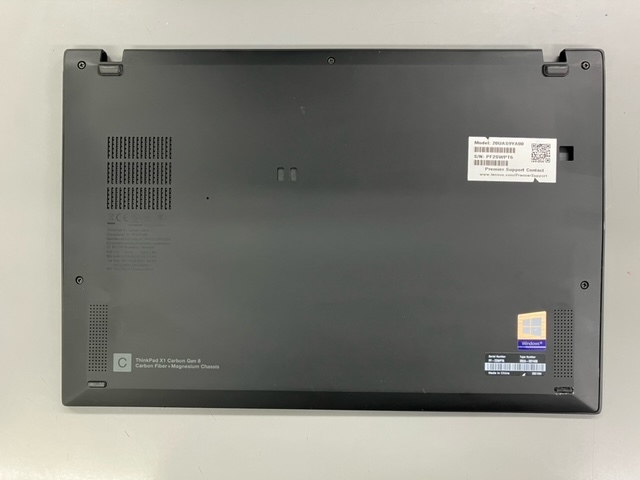 Lenovo ThinkPad X1 Carbon 8th 日本語KB/KBベゼル/BASE COVERセット 97764_画像2
