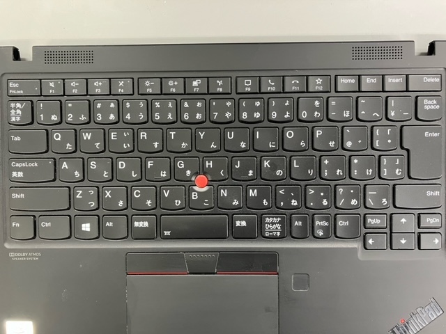 Lenovo ThinkPad X1 Carbon 8th 日本語KB/KBベゼル/BASE COVERセット 97764_画像4