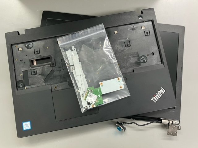 ThinkPad L590 156.' FHD LCD PANEL付/KBベゼル/BASE COVERセット 97765_画像3