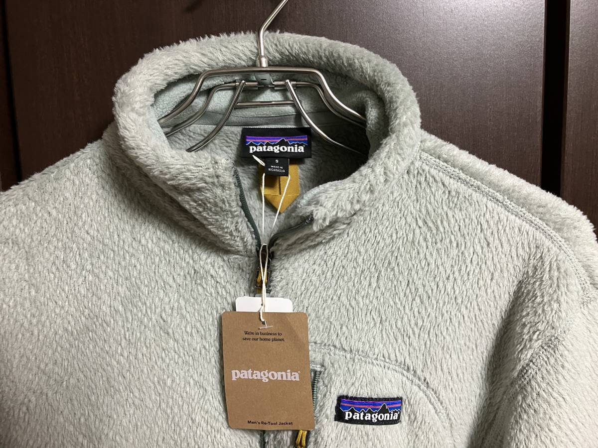 新品同様・タグ付き■Patagonia■パタゴニア　リツール・ジャケット　SLEET　GREEN■Patagonia Men's Re-Tool Jacket color : STGN完売品