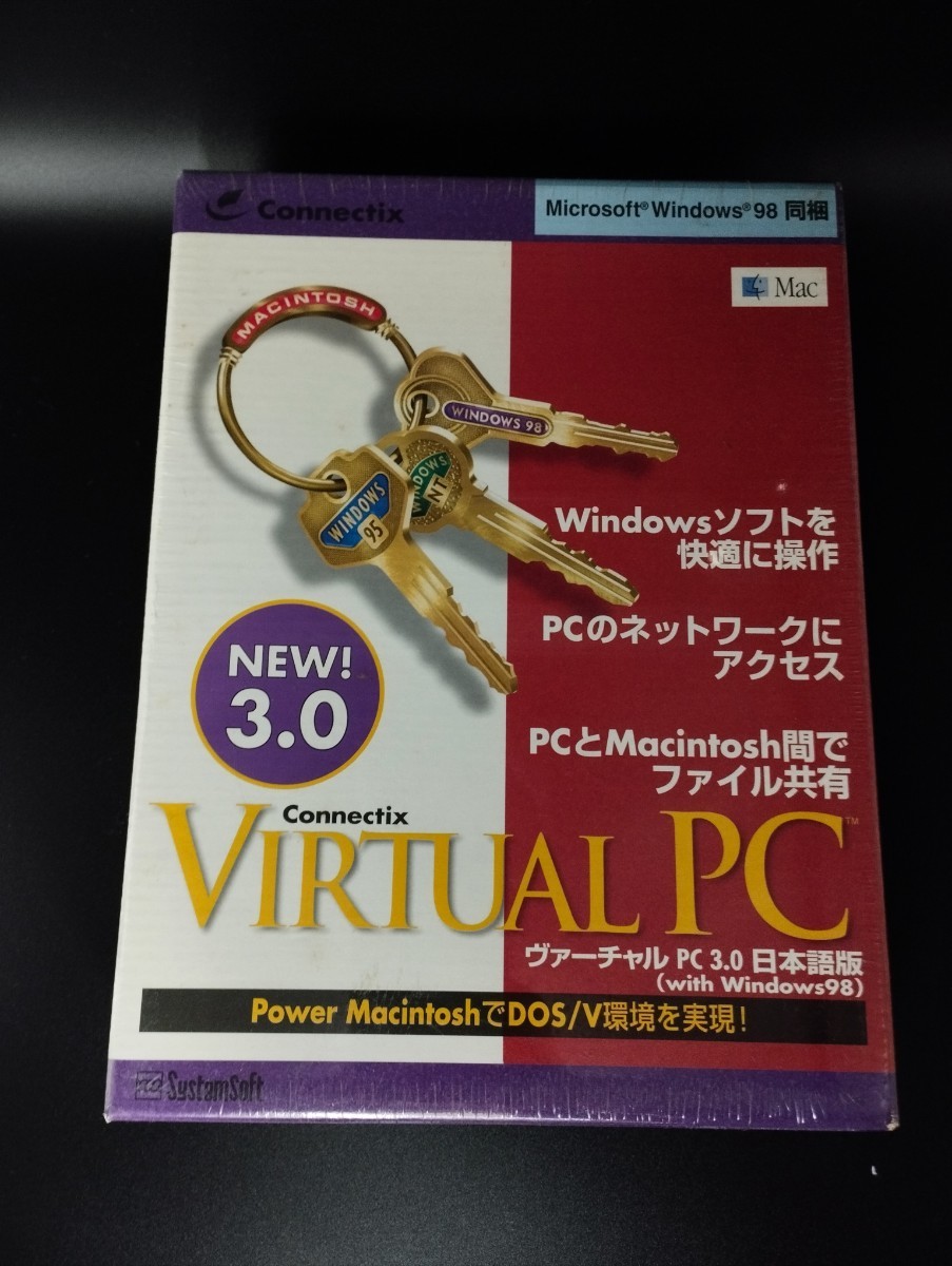 VIRTUAL PC 3.0 выпуск на японском языке with windows98 for power Macintosh G3/G4