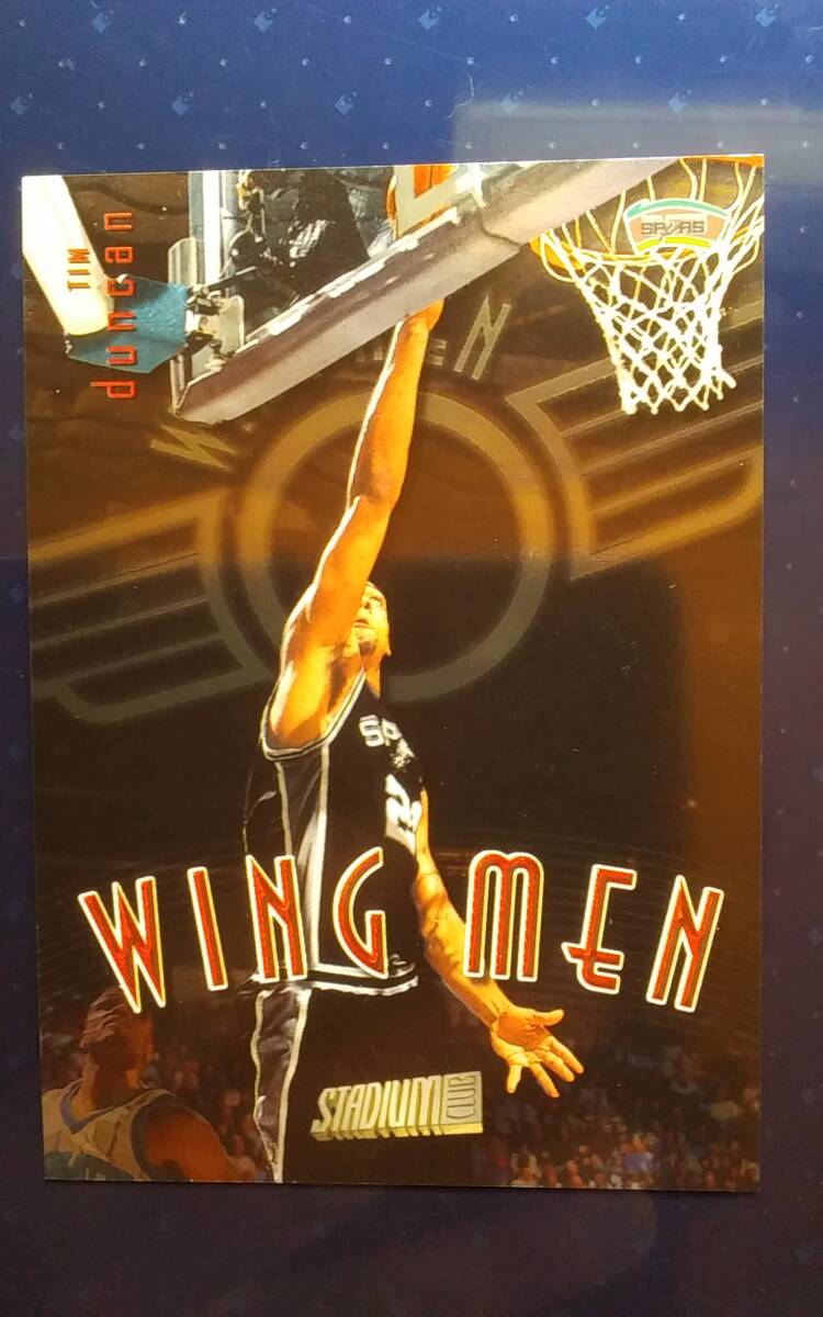 1999 tops STADIUM CLUB SAN ANTONIO SPURS 【TIM DUNCAN】 WING MEN #W2_画像1