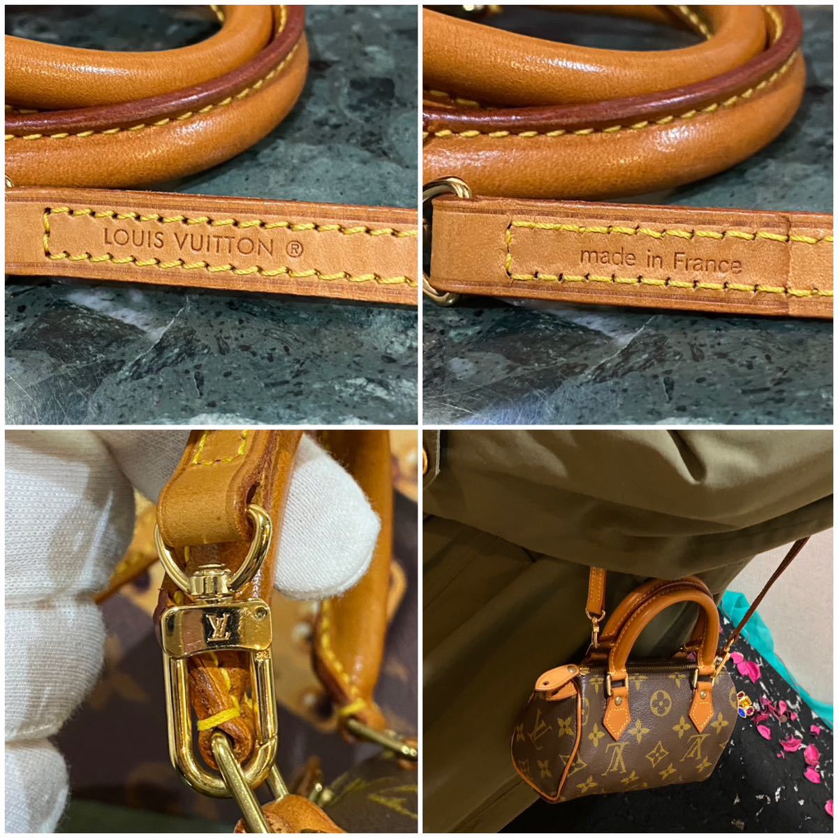 美品 Louis Vuitton モノグラムライン ミニスピーディ 2WAY ハンドバッグ ショルダーバッグ 斜め掛け VINTAGE ヴィンテージバッグ