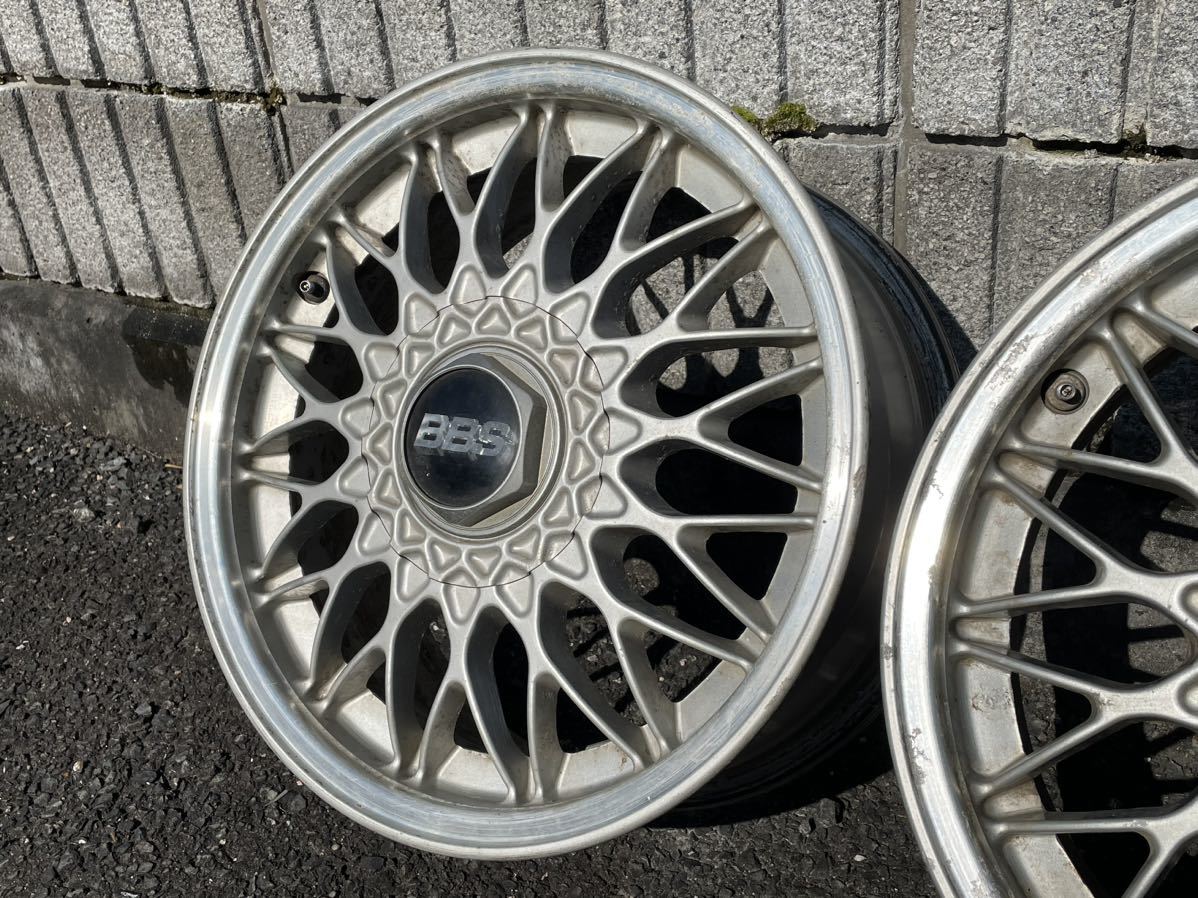 目立つガリ傷無し！軽量！鍛造！人気のＢＢＳ！ノーマル軽カーや軽トラ車両に！BBS RG 15X6.5J＋45 PCD100 4本セット！！_画像6